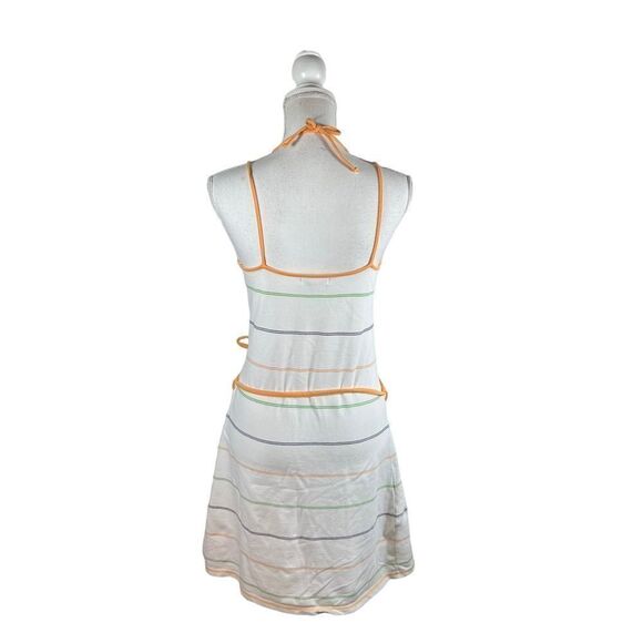 Lyle & Scott Scotland Stripe Belted Golf Dress - Picture 6 of 12